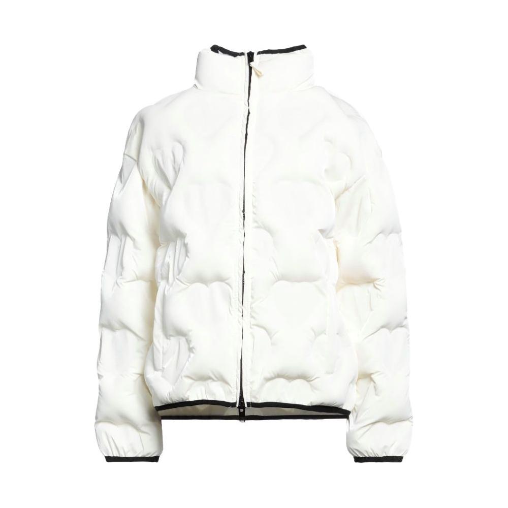 Love Moschino Chic White Heart-Adorned Designer Jacket Love Moschino