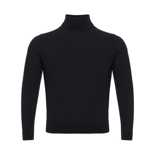 Colombo Italian Cashmere Luxury Black Sweater Colombo