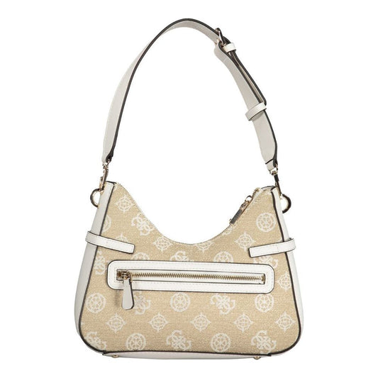 Guess Jeans White Polyethylene Handbag Guess Jeans