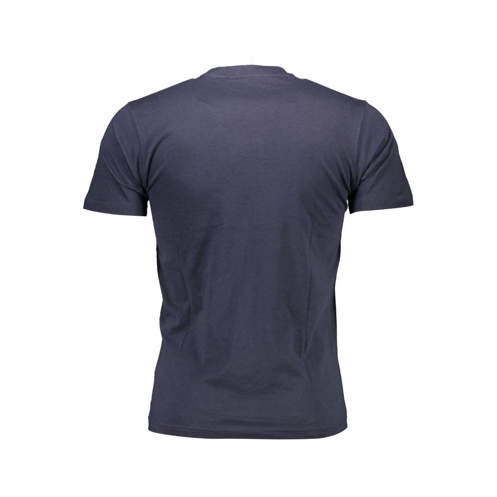 Sergio Tacchini Blue Cotton T-Shirt Sergio Tacchini