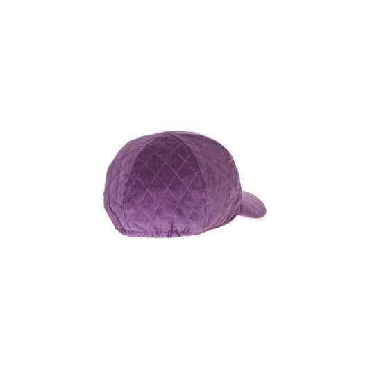 Denny Rose Purple Cotton Hat Denny Rose