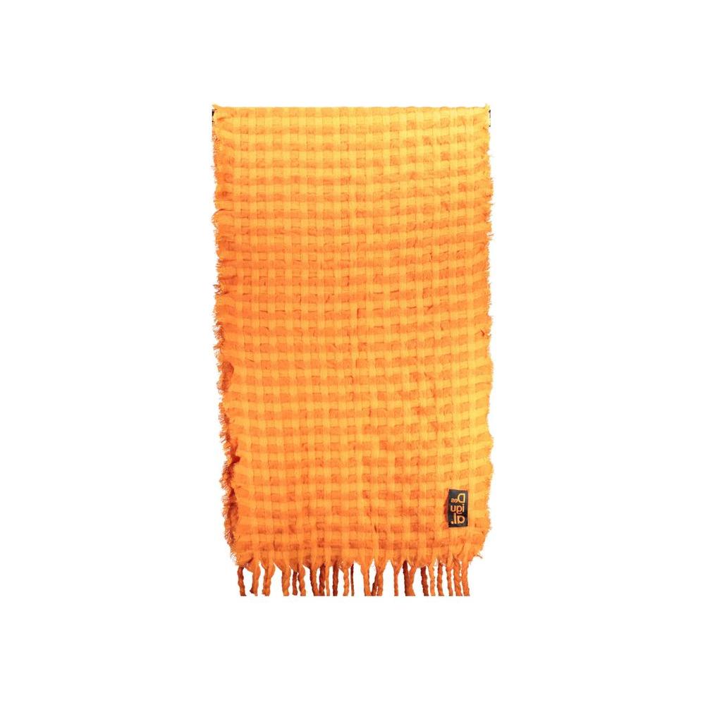 Orange Polyester Scarf