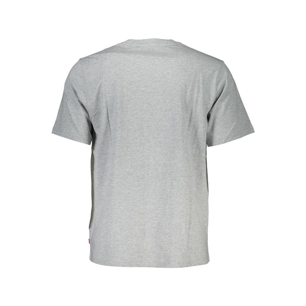 Levi's Gray Cotton T-Shirt Levi's