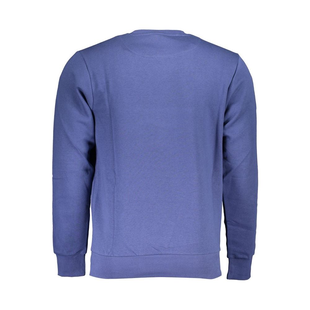 U.S. Grand Polo Blue Cotton Sweater U.S. Grand Polo