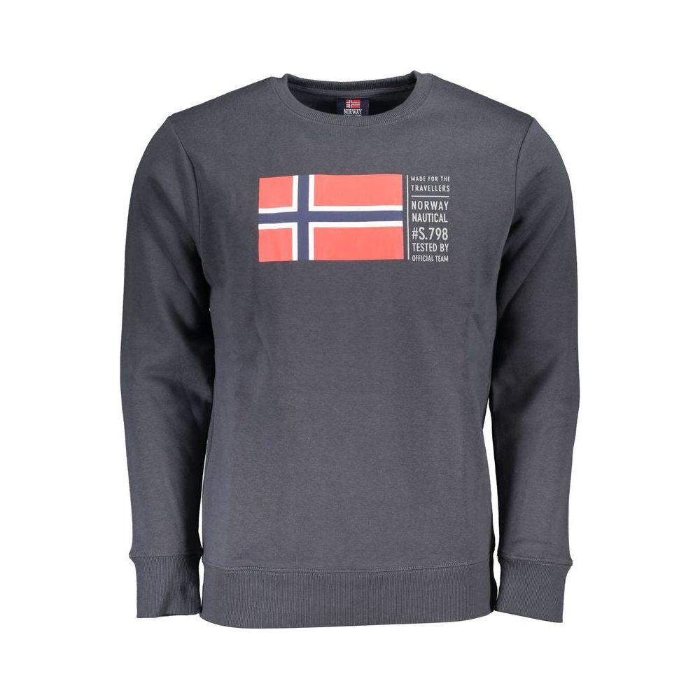 Norway 1963 Gray Cotton Sweater Norway 1963