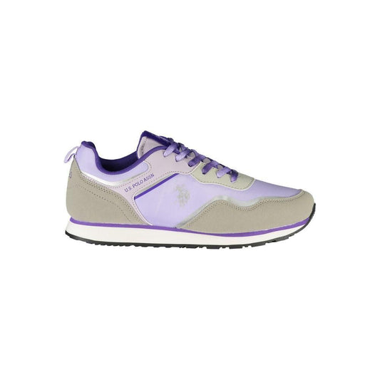 U.S. POLO ASSN. Purple Polyester Sneaker U.S. POLO ASSN.