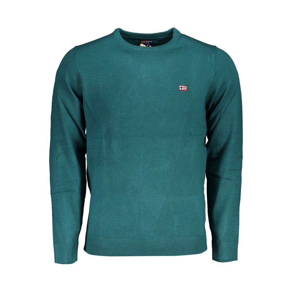 Norway 1963 Green Fabric Sweater Norway 1963