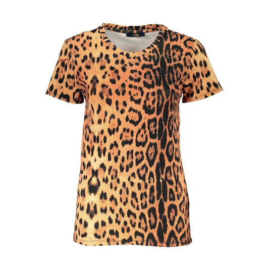 Cavalli Class Orange Cotton Tops & T-Shirt Cavalli Class