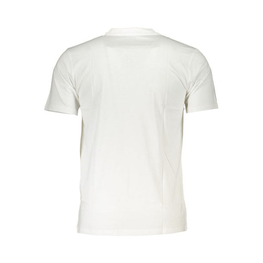 Cavalli Class White Cotton T-Shirt Cavalli Class