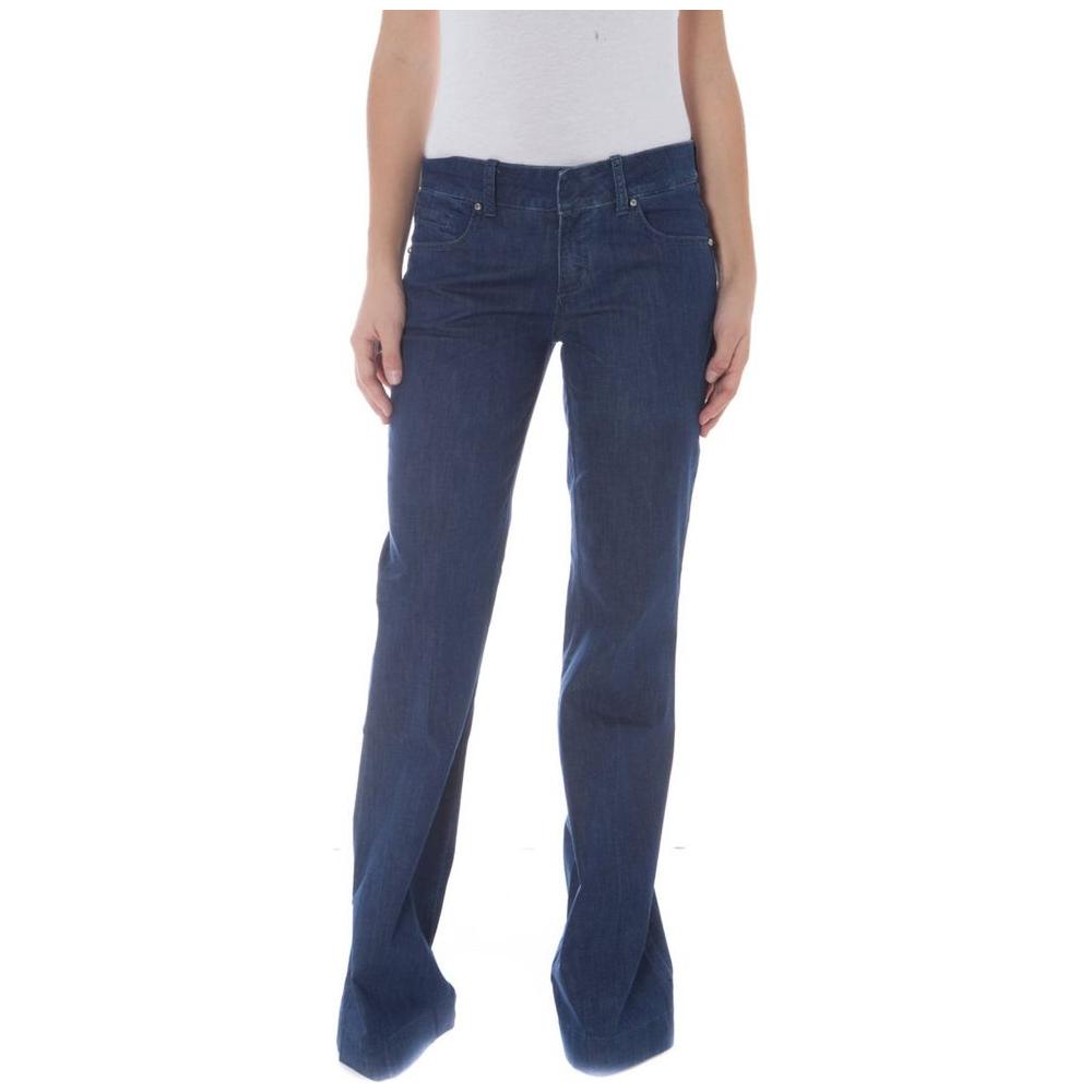 Phard Blue Cotton Jeans & Pant