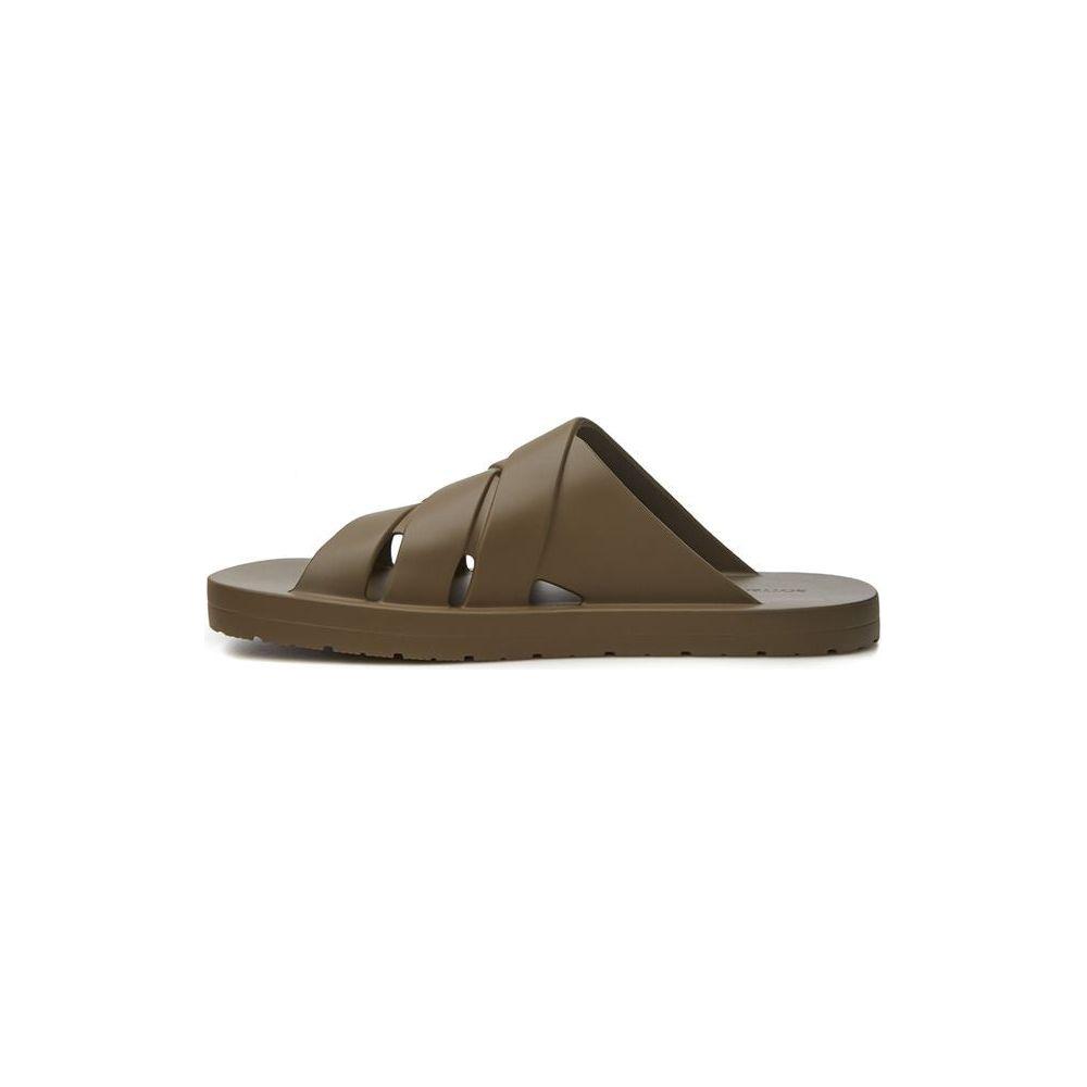 Bottega Veneta Brown Cotton Sandal Bottega Veneta