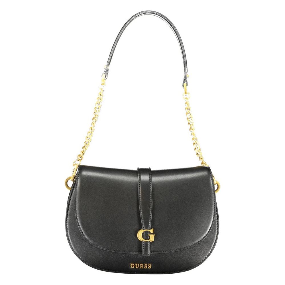 Guess Jeans Black Polyethylene Handbag Guess Jeans