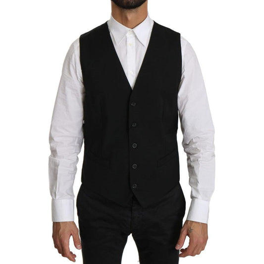 Dolce & Gabbana Black  Vest Dolce & Gabbana