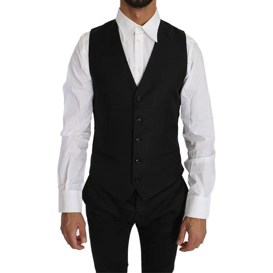 Dolce & Gabbana Black  Vest Dolce & Gabbana