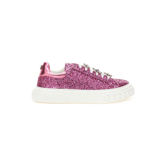 Casadei Fuchsia Leather Sneaker Casadei