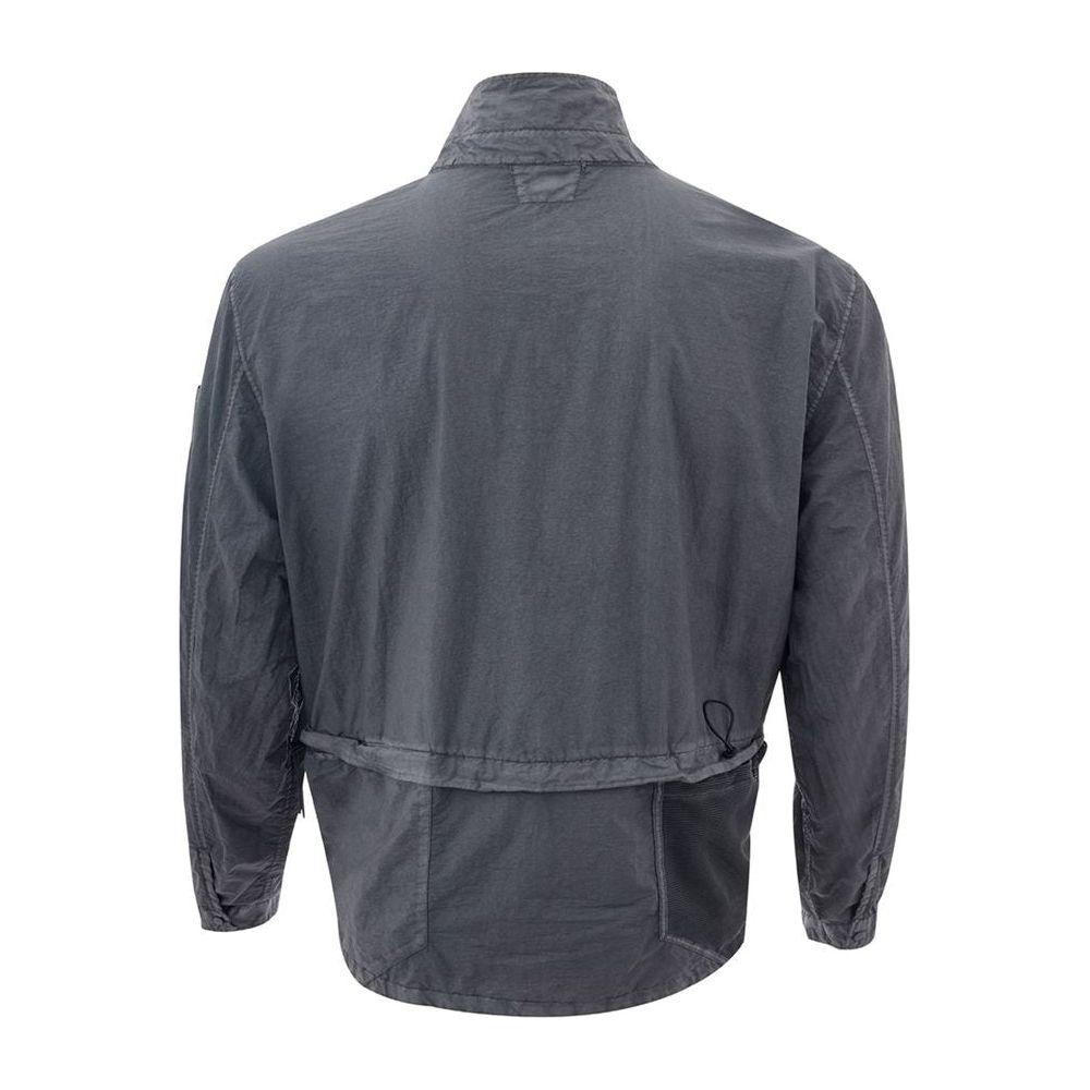 C.P. Company Sleek Black Polyamide Men's Jacket C.P. Company