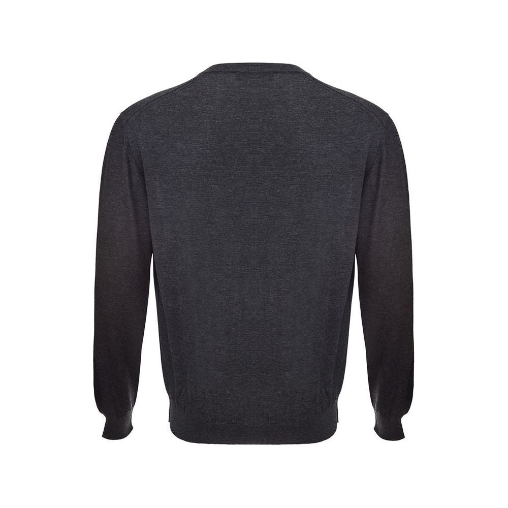 Dolce & Gabbana Elegant Gray Cashmere Sweater for Men Dolce & Gabbana