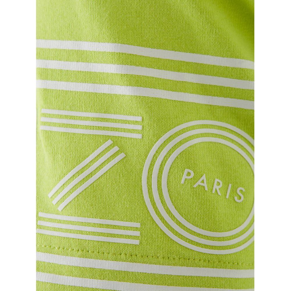 Kenzo Sunny Yellow Cotton Tee For Stylish Men Kenzo