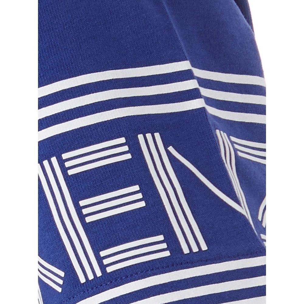 Kenzo Chic Blue Cotton Tee for Stylish Comfort Kenzo