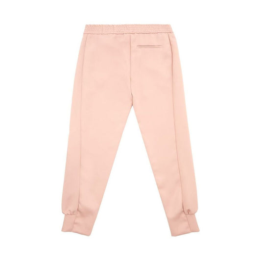 Lardini Elegant Pink Polyester Pants for Women Lardini