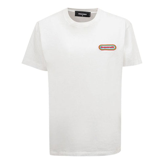 Dsquared² Chic White Cotton Staple Tee Dsquared²