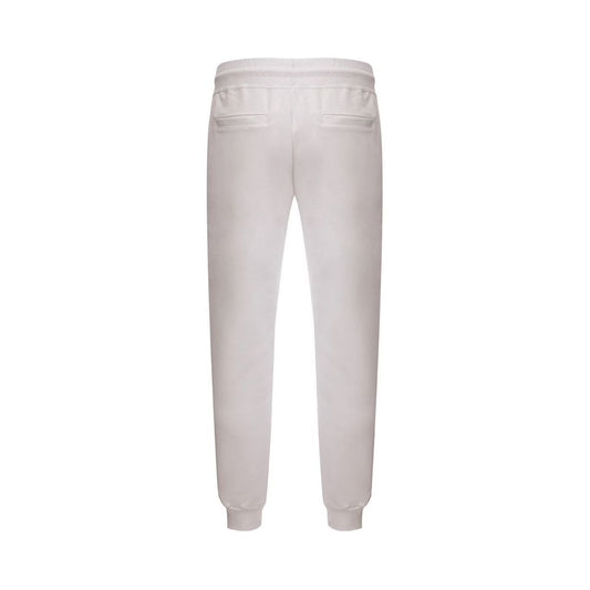 GCDS Elevate Your Wardrobe with Chic White Cotton Pants GCDS