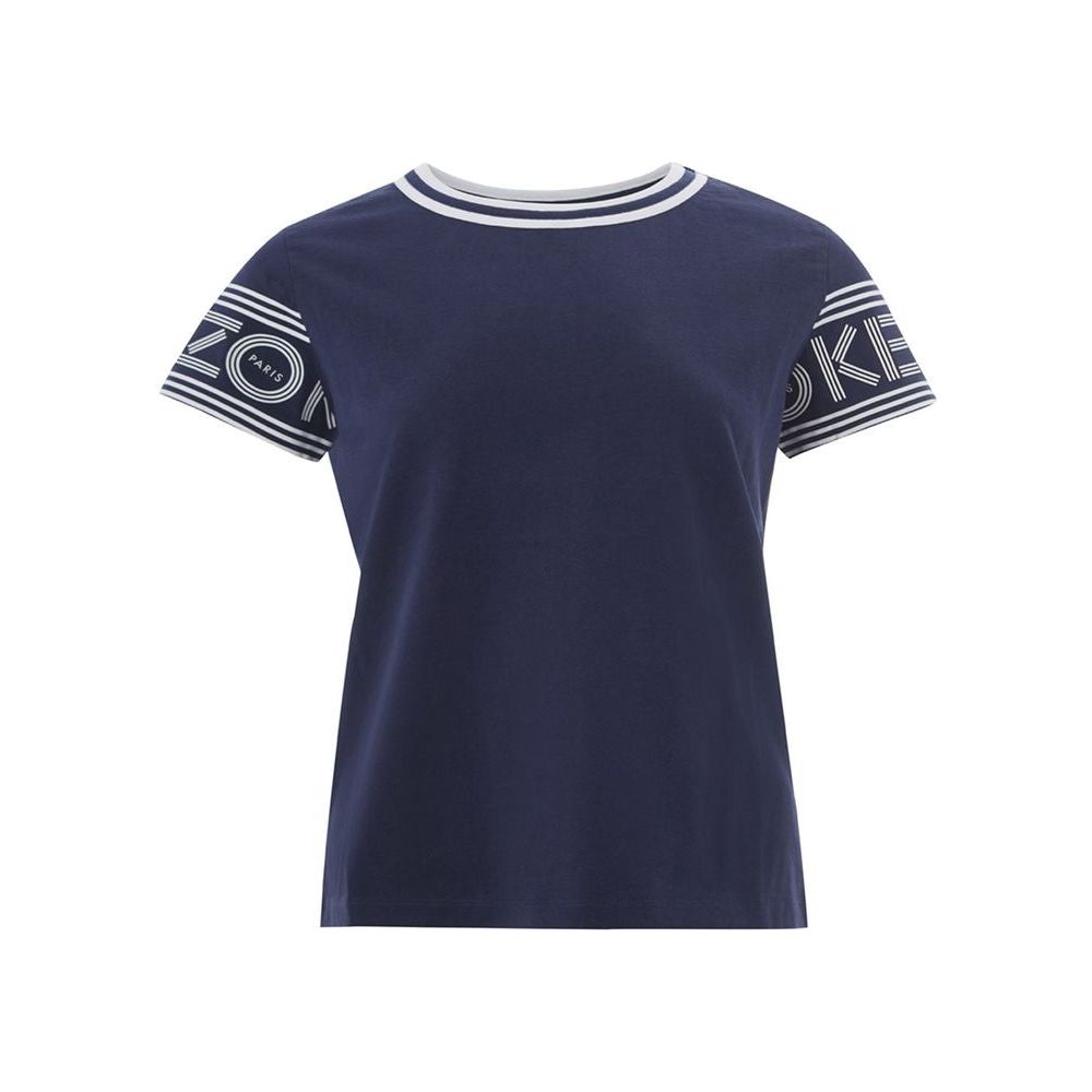 Kenzo Blue Cotton Tops & T-Shirt Kenzo