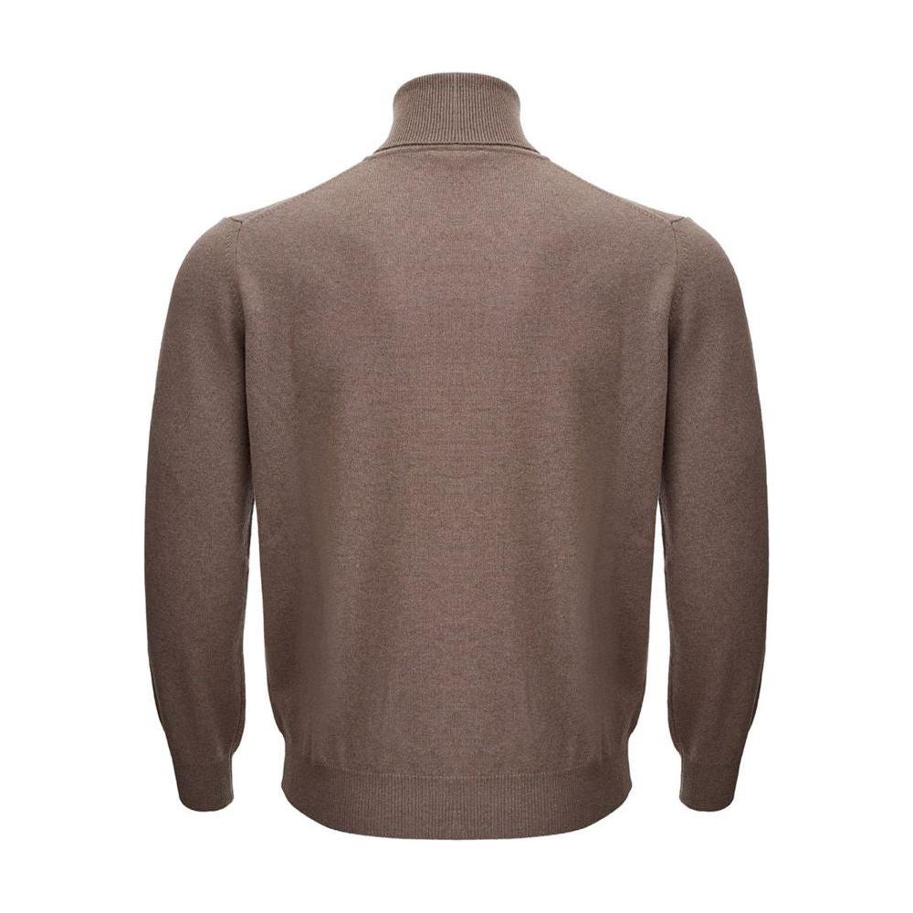 KANGRA Brown Wool Sweater KANGRA