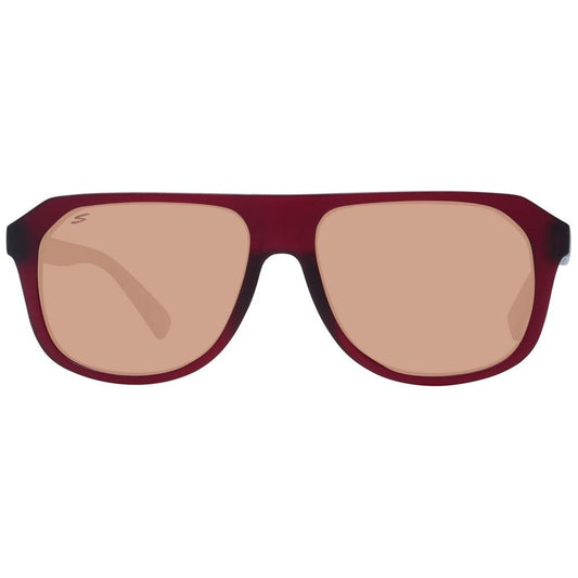 Serengeti Burgundy Men Sunglasses Serengeti