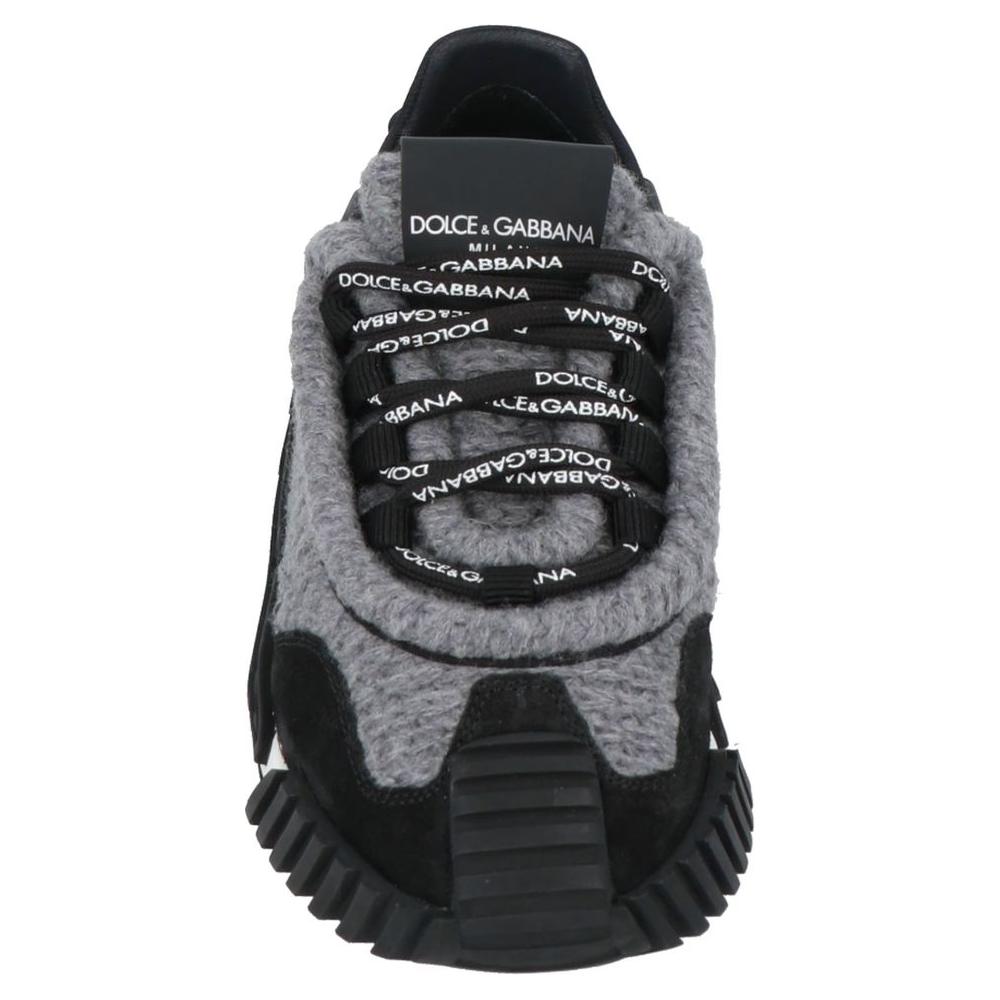 Dolce & Gabbana Black Cotton Sneaker Dolce & Gabbana