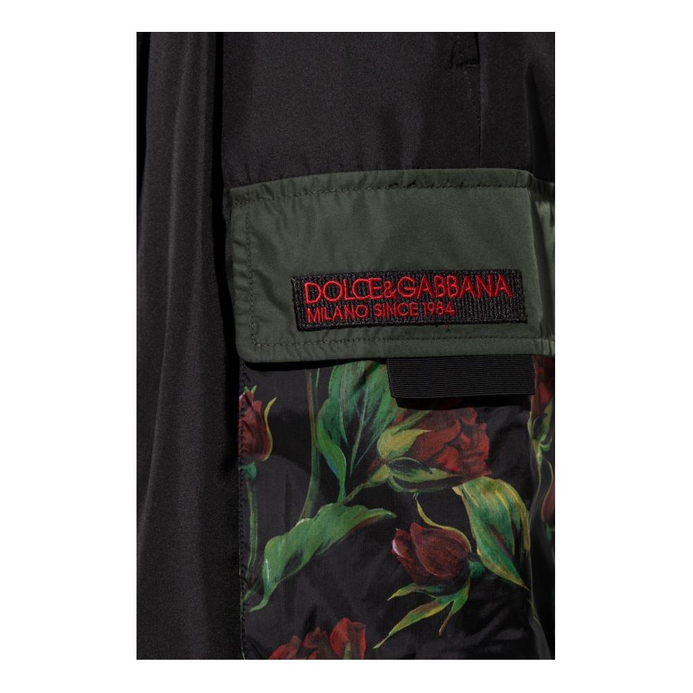 Dolce & Gabbana Black Polyester Short Dolce & Gabbana