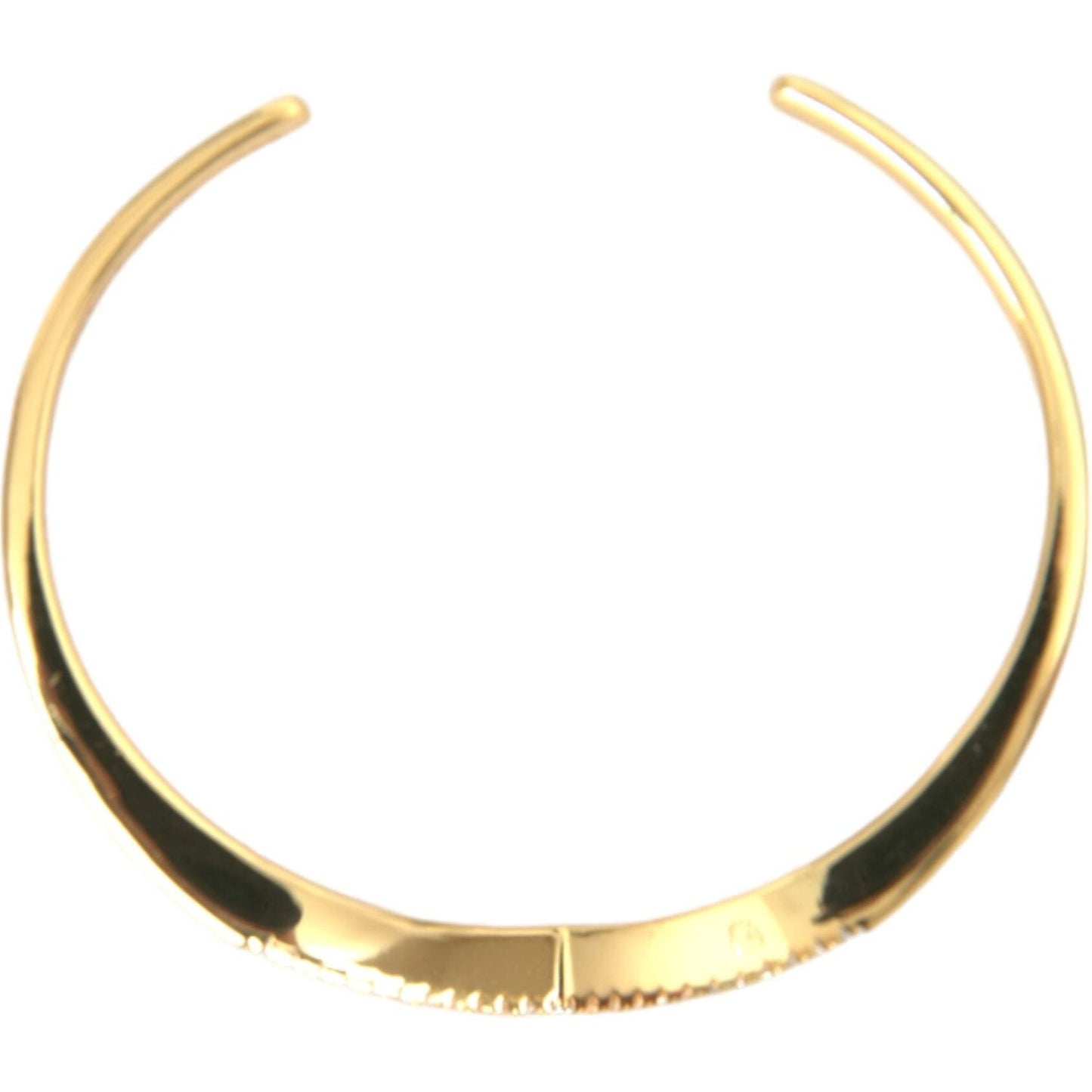 Nialaya Arched Wing Cuff Skyfall Gold CZ 925 Bracelet Bracelet Nialaya