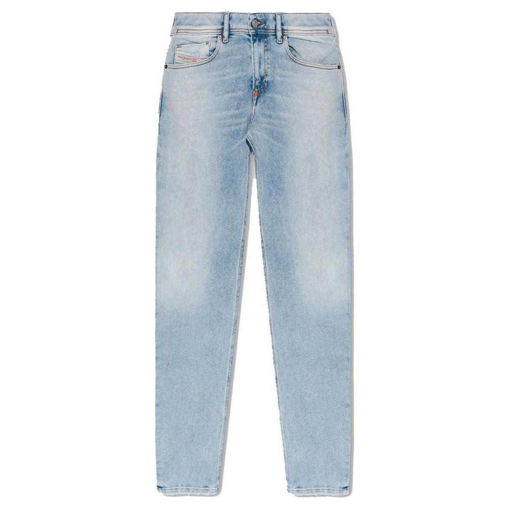 Diesel Light Blue Cotton Jeans & Pant Diesel