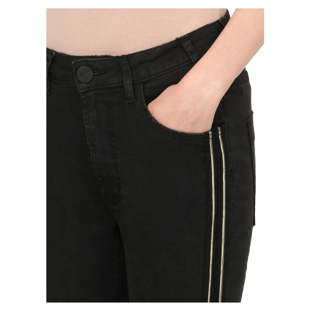 One Teaspoon Black Cotton Jeans & Pant One Teaspoon