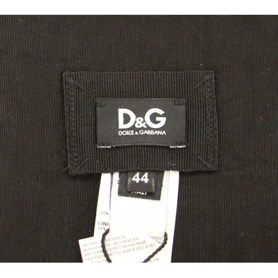 Dolce & Gabbana Black Silk Womens Waist Cummerbund Dolce & Gabbana