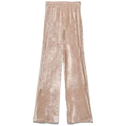 Beige Polyester Jeans & Pant