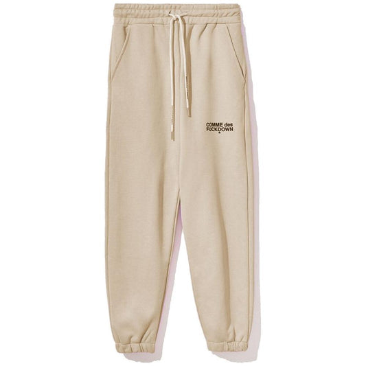 Comme Des Fuckdown Beige Cotton Jeans & Pant Comme Des Fuckdown