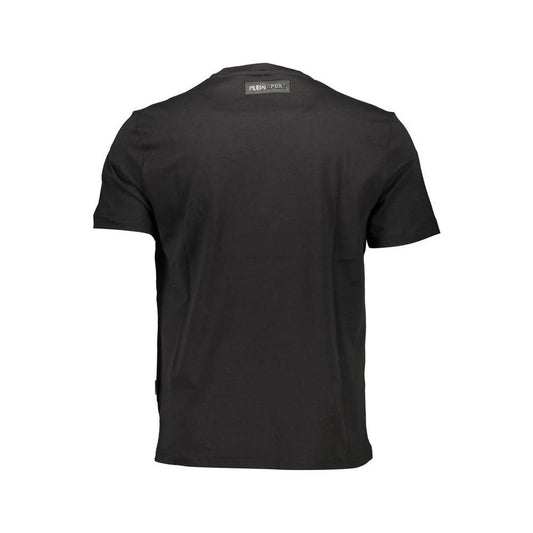 Plein Sport Black Cotton Men T-Shirt Plein Sport