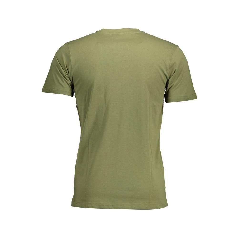 Sergio Tacchini Green Cotton T-Shirt Sergio Tacchini