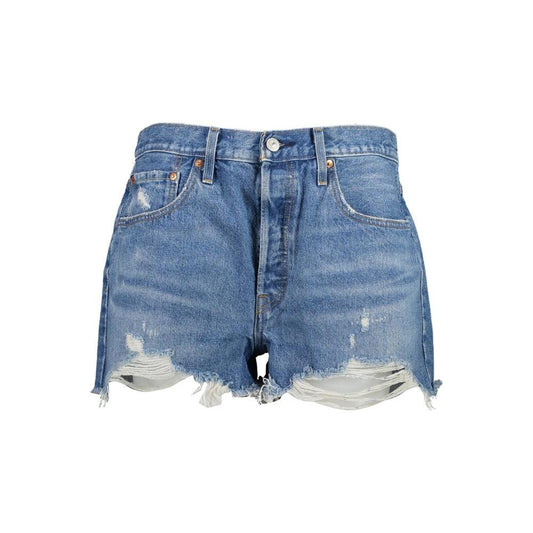 Levi's Chic Vintage 501 Denim Shorts with Worn Effect Levi's