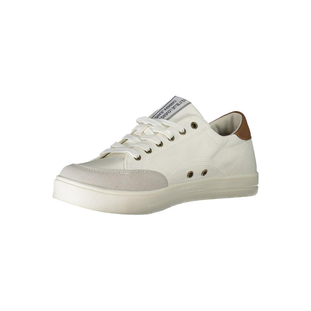 Carrera White Polyester Sneaker Carrera