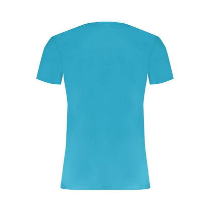 Trussardi Light Blue Cotton T-Shirt Trussardi