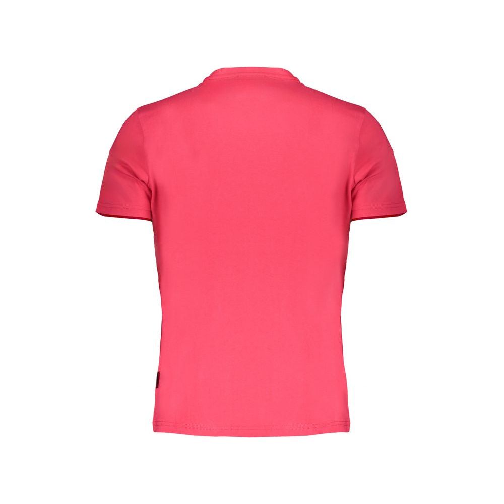 Napapijri Pink Cotton T-Shirt Napapijri