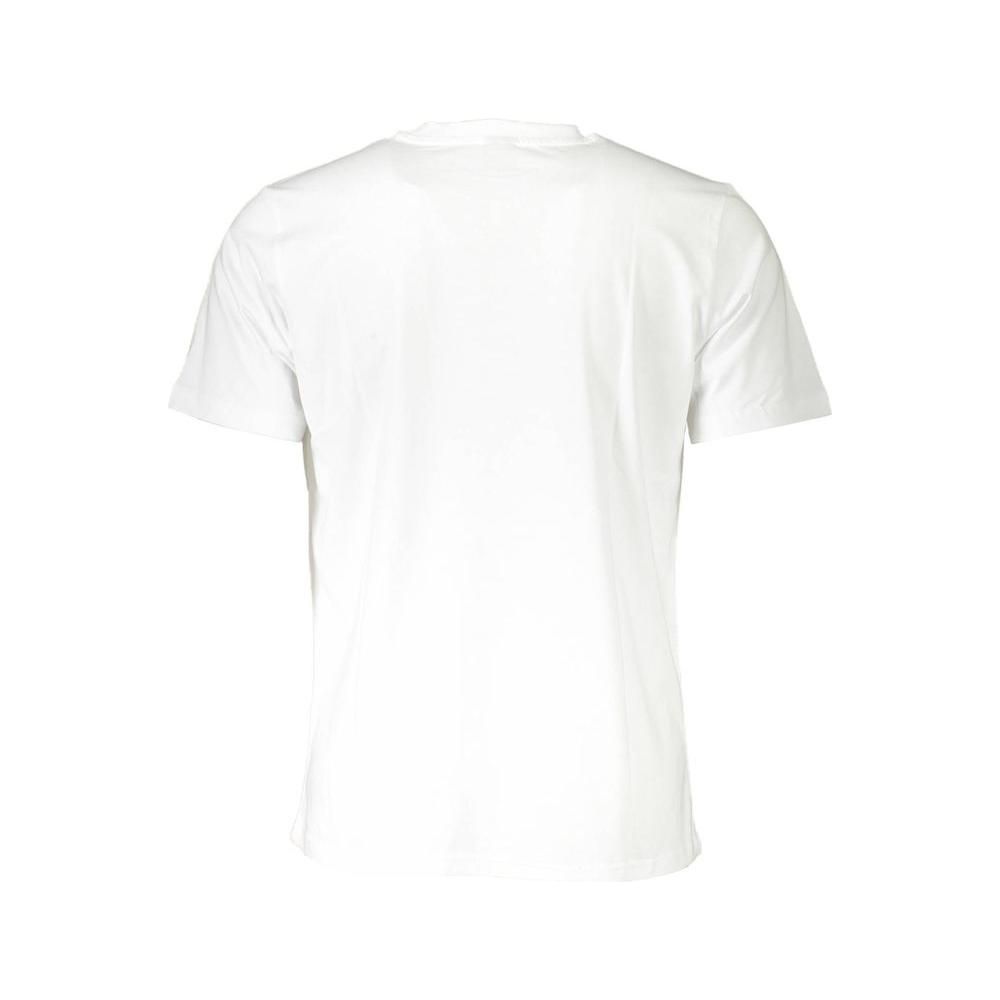 North Sails White Cotton Men T-Shirt North Sails