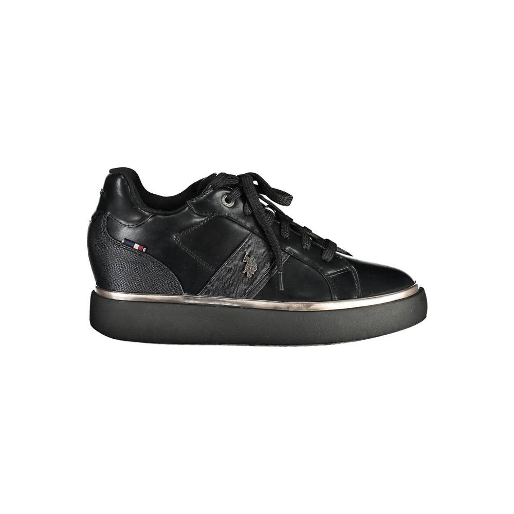 U.S. POLO ASSN. Black Polyester Women Sneaker U.S. POLO ASSN.