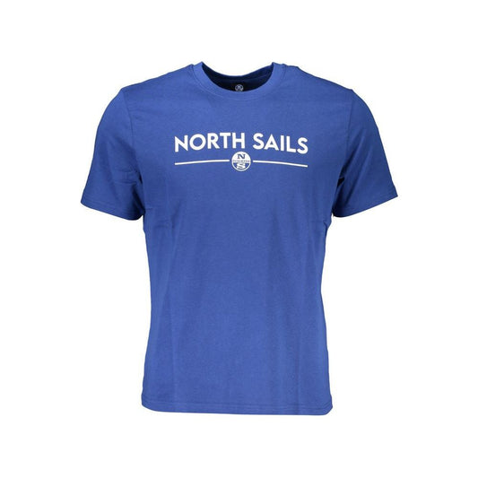 North Sails Blue Cotton T-Shirt North Sails