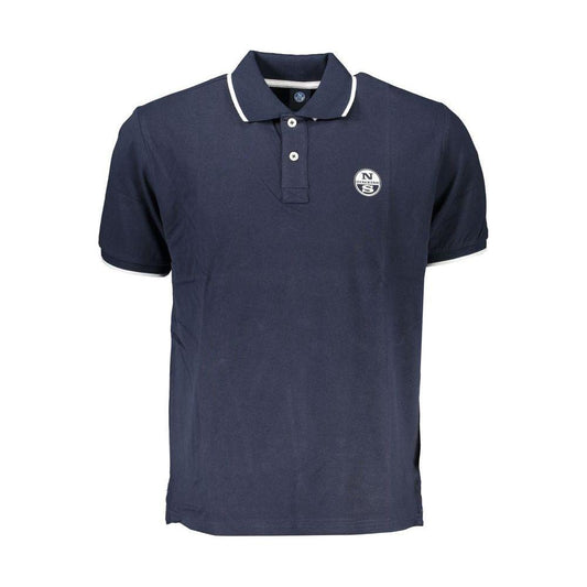 North Sails Blue Cotton Polo Shirt North Sails