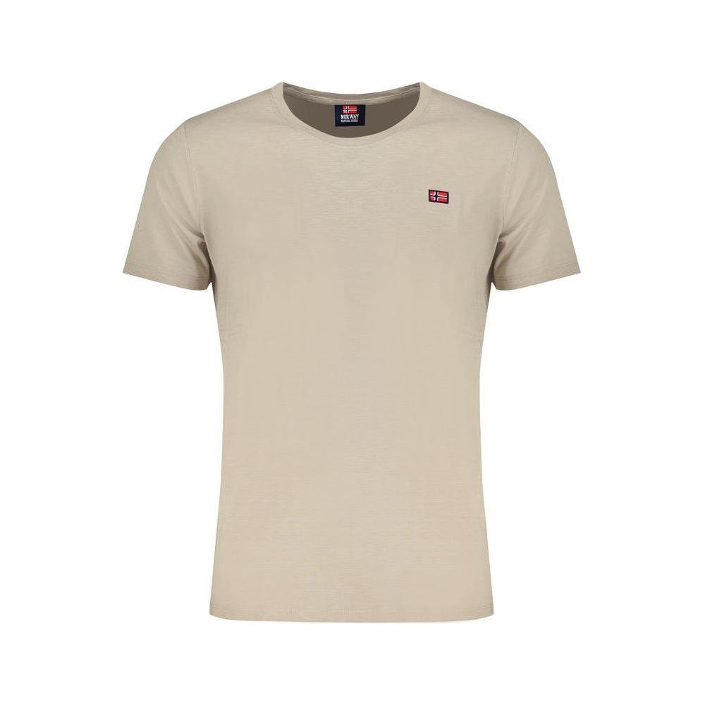 Norway 1963 Beige Cotton T-Shirt Norway 1963