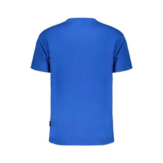 Napapijri Blue Cotton T-Shirt Napapijri