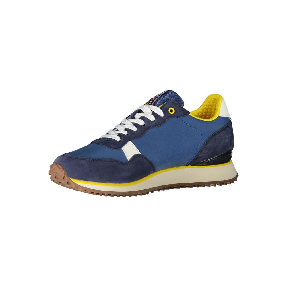 Napapijri Blue Polyester Sneaker Napapijri